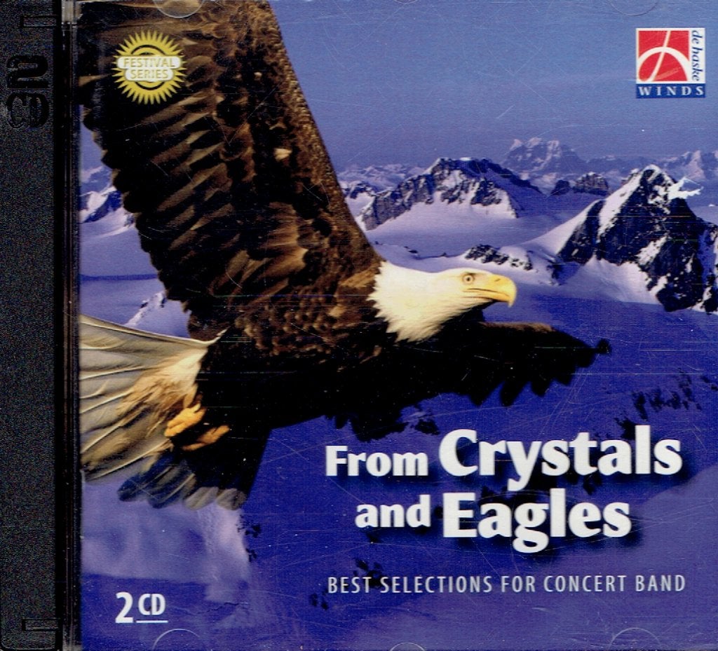 Hafabra  - From Crystals and Eagles -Selections Concert Band, Ophalen of Verzenden, Inclusief doosje, Album, Blaasorkest/fanfare