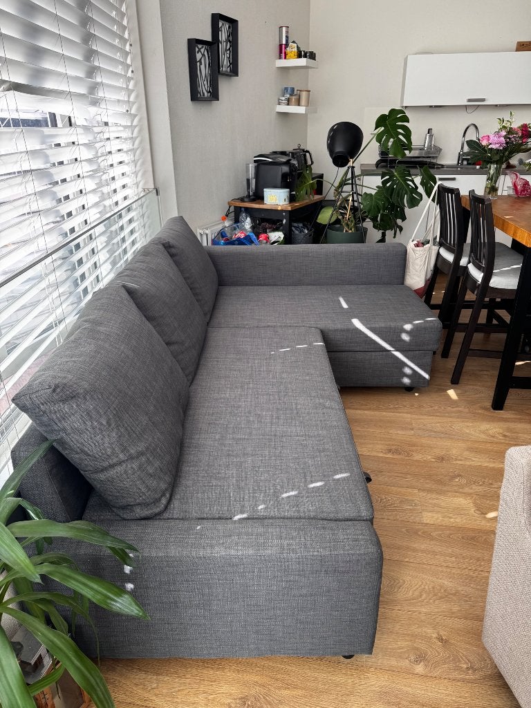 Ikea slaapbank, Ophalen, Tweepersoons, Zo goed als nieuw, Overige maten