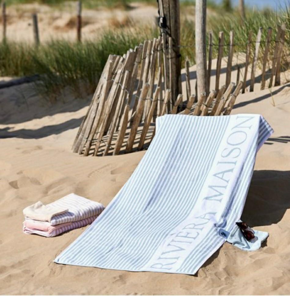 Riviera maison beach towel bleu 20%, Ophalen, Nieuw