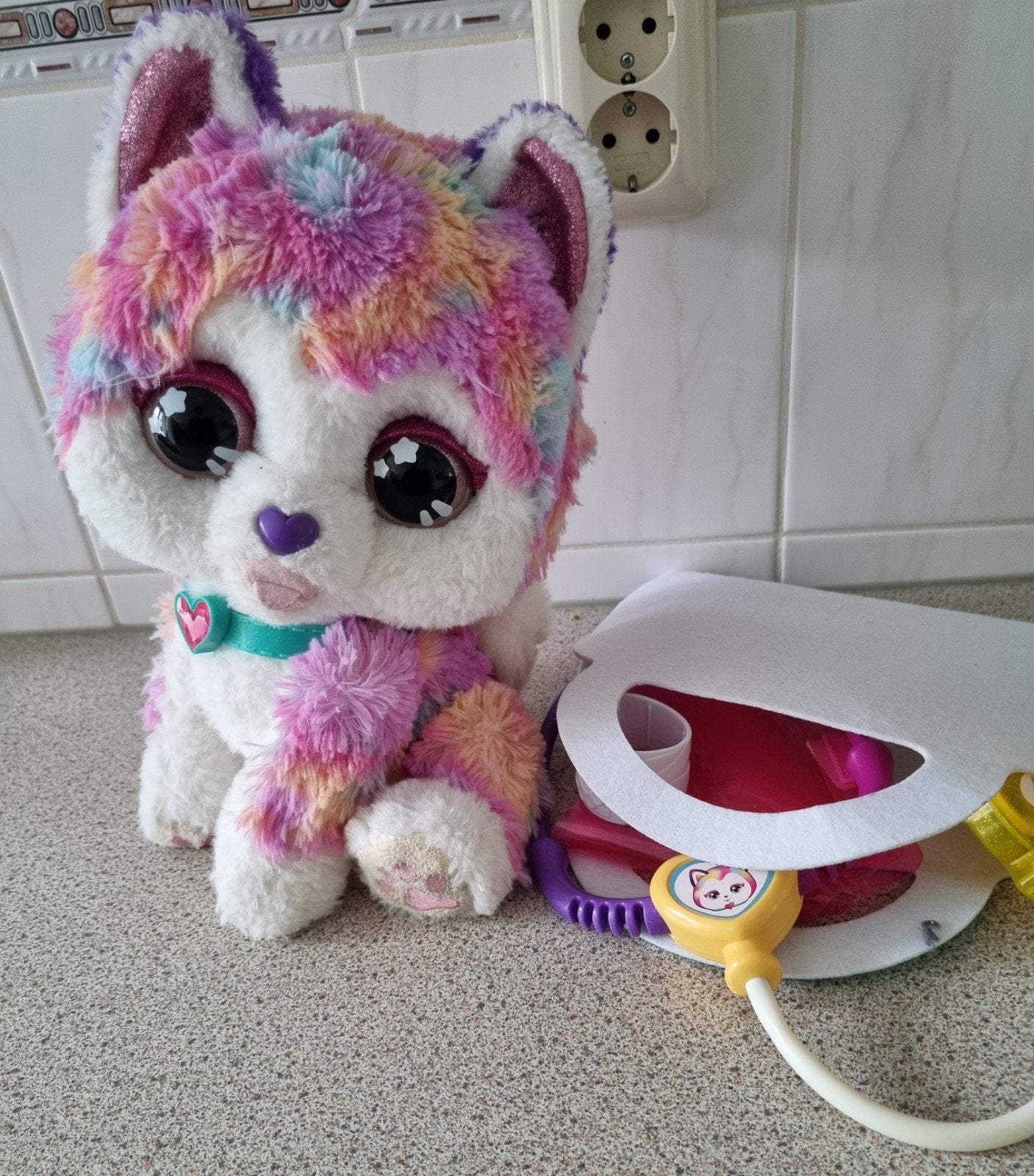 knuffel  puppy, Kinderen en Baby's, Ophalen of Verzenden