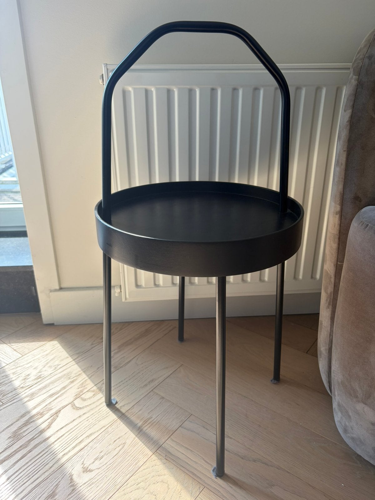 «Burvik» IKEA side table, Huis en Inrichting, Tafels | Sidetables, Ophalen of Verzenden, Zo goed als nieuw, 25 tot 50 cm, Rechthoekig