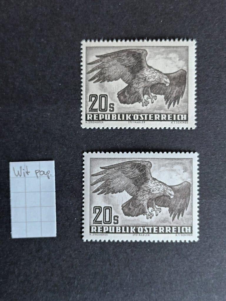 Postzegels Oostenrijk, Verzenden, Postfris