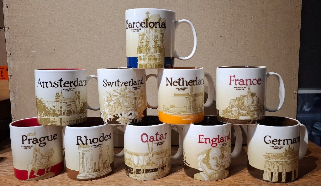 Starbucks Global Icon Series - Afzonderlijk verkrijgbaar, Keramiek, Onbekend, Zo goed als nieuw, Starbucks