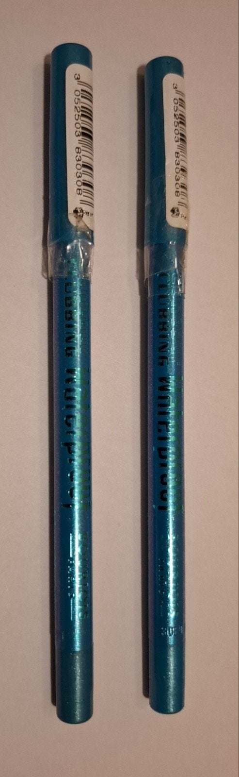 Bourjois Clubbing Waterproof oogpotlood 53 See Blue 2 stuks, Ogen, Blauw, Nieuw, Ophalen of Verzenden