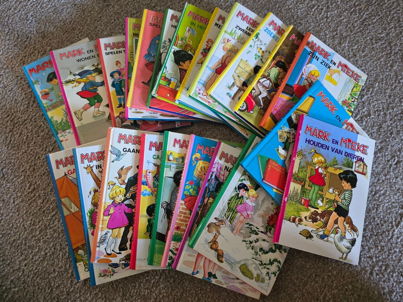 Diverse Mark en Mieke boeken - Grote collectie, Boeken, Mark en Mieke, Fictie algemeen, Ophalen, Gelezen