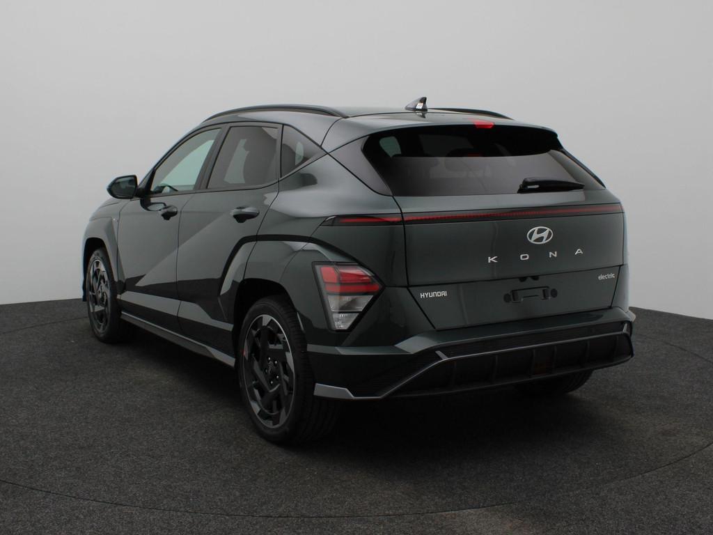 Hyundai Kona Electric N Line Business 64.8 kWh | Warmtepomp, Auto's, Hyundai, Stof, Met garantie (alle), Nieuw, 204 pk