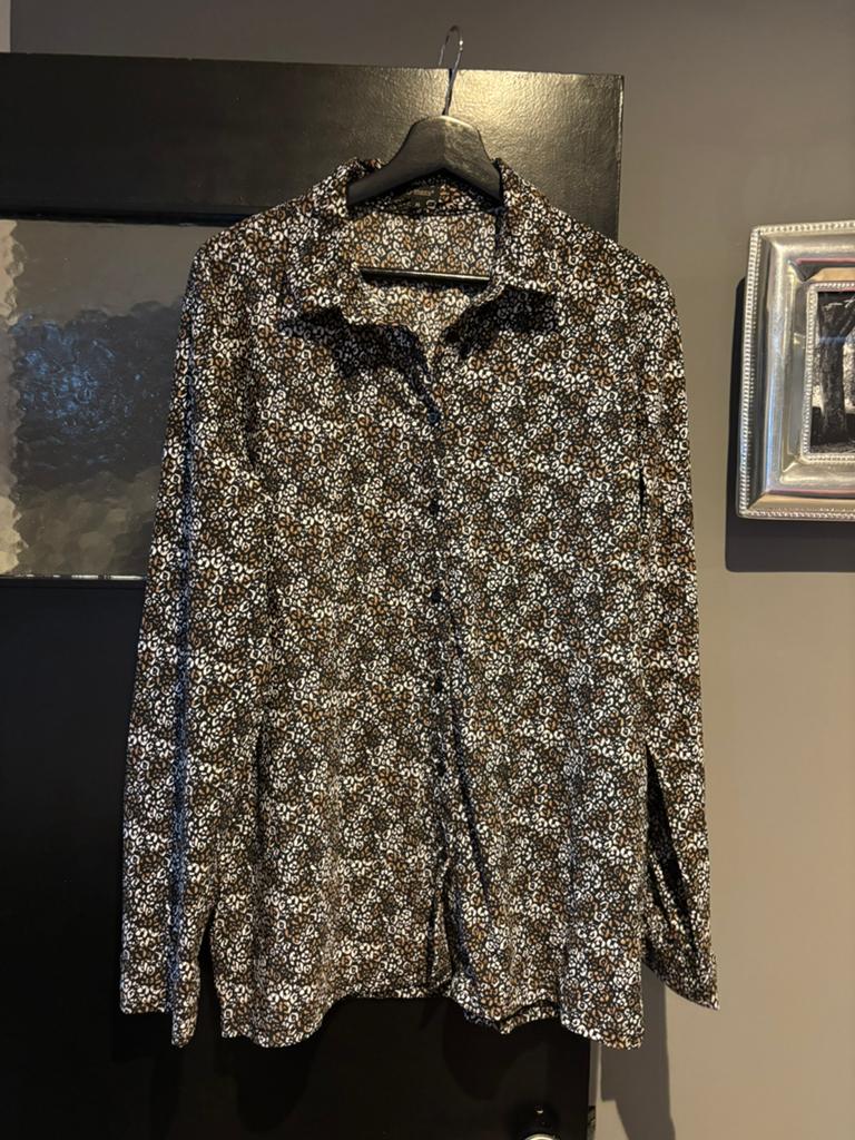 G-maxx  travelstof blouse maat xl, Kleding | Dames, Blouses en Tunieken, Ophalen of Verzenden, Zo goed als nieuw, Maat 42/44 (L)