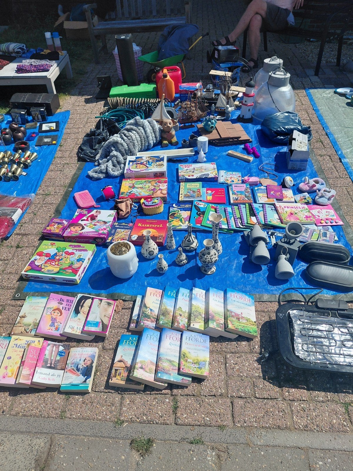 Garagesale, Ophalen