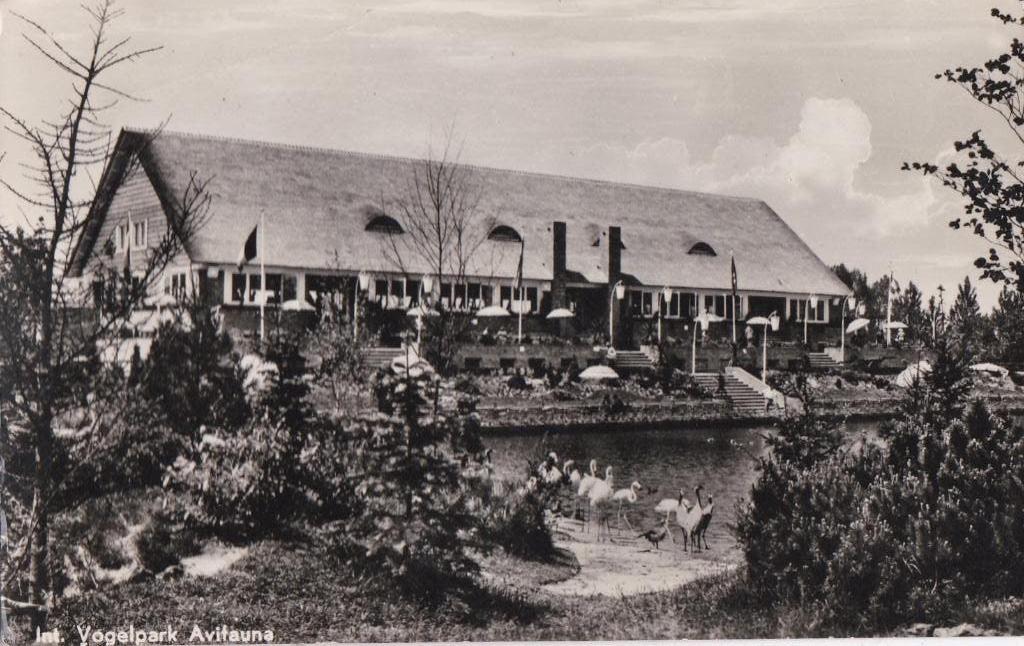 avifauna  2 x vogelpark alphen a d rijn, Ophalen of Verzenden, Voor 1920, Noord-Brabant
