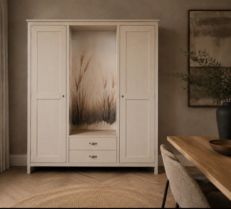 Landelijke wandkast te koop, Ophalen, Zo goed als nieuw