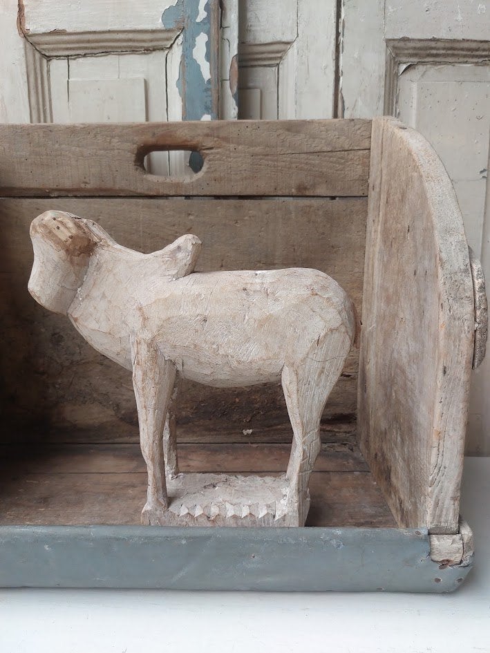 Houten paard rustiek brocante, Ophalen of Verzenden