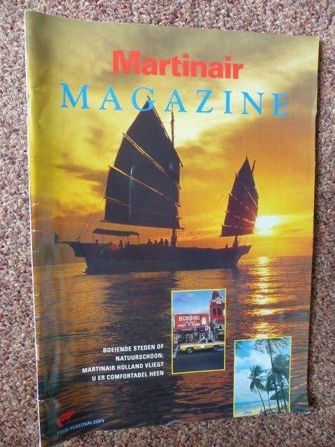 Martinair magazine 1993, Ophalen of Verzenden, Gebruikt, Boek of Tijdschrift