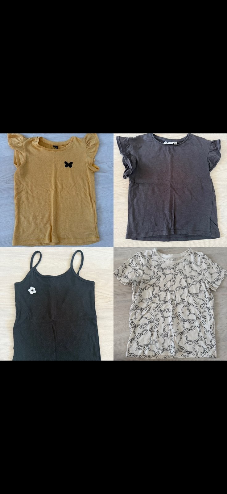 Zomer shirtjes meisje maat 128, Ophalen of Verzenden, Zo goed als nieuw, Meisje, Shirt of Longsleeve