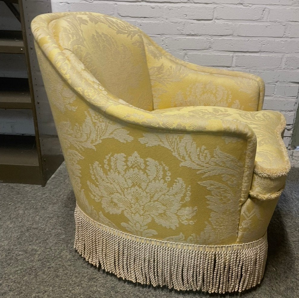 Vintage bank, sofa, fauteuils, trouwbankje, barok. Franjes, Ophalen