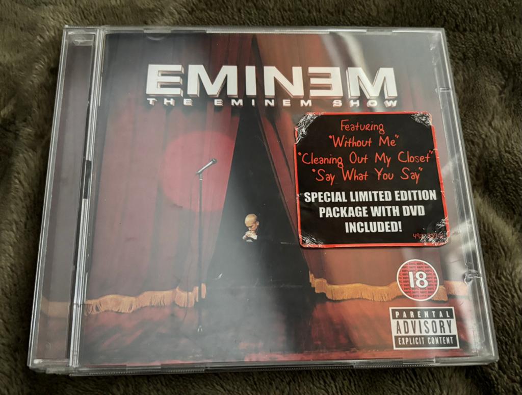 Muziek cd+dvd/Album: Eminem - The Eminem Show, Cd's en Dvd's, Ophalen of Verzenden, 2000 tot heden, Gebruikt