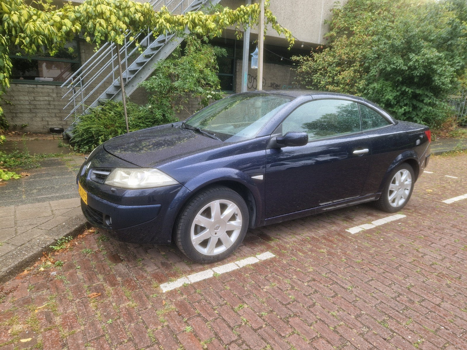 Renault Mégane 2.0 16V Cabrio 2009 Blauw, Voorwielaandrijving, 1998 cc, 4 cilinders, Cabriolet