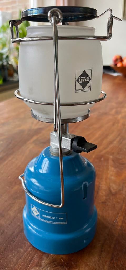 Campingaz Lumogaz T 206 gaslamp, Caravans en Kamperen, Ophalen of Verzenden, Gebruikt