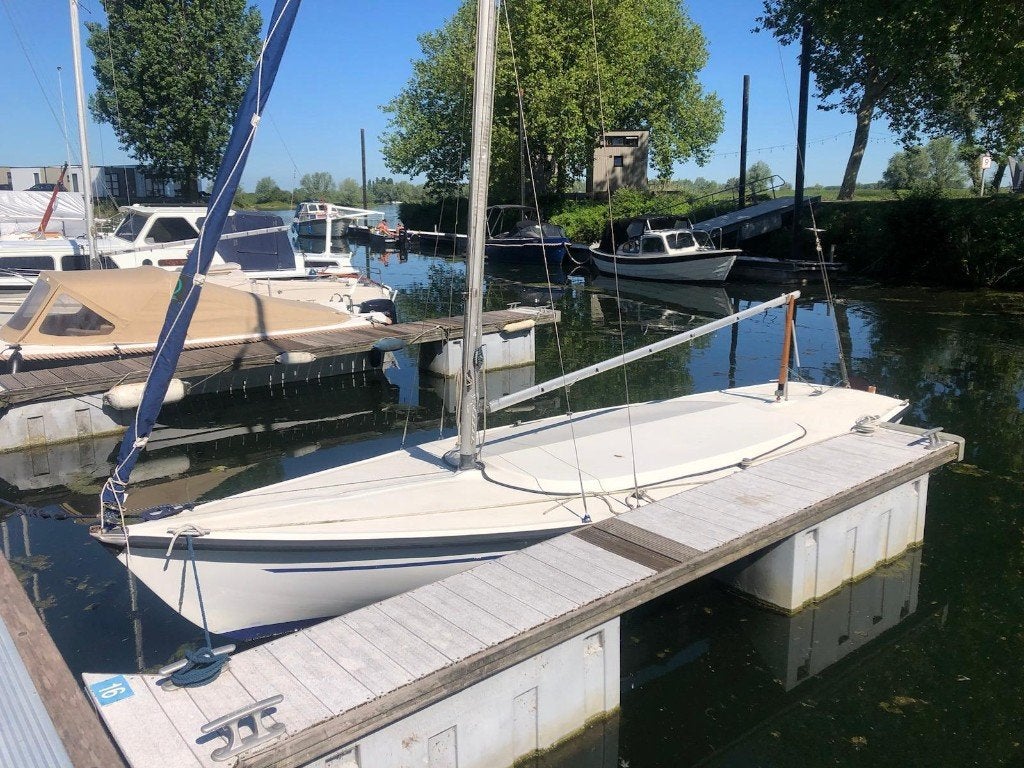 Zeilboot met trailer - Klaar voor het water!, Ophalen, Gebruikt, Centaur, Inclusief trailer