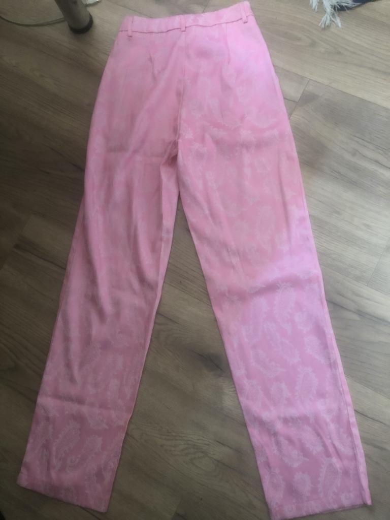 LOAVIES NIEUWE ROZE/WITTE broek maat S, Nieuw, Ophalen of Verzenden, Loavies, Roze