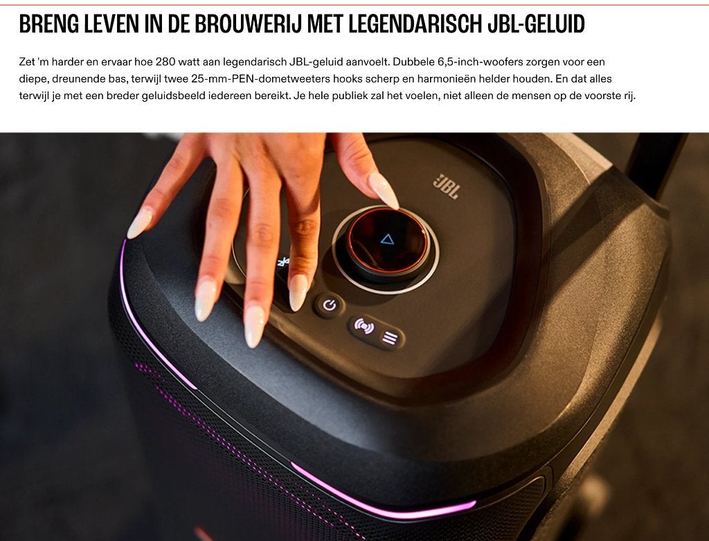 Foto 12 van JBL 330 partyspeaker Bluetooth - Nieuw in doos-