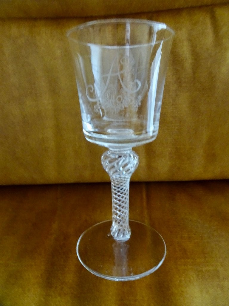 Mooi slinger glas Royal Leerdam, Antiek en Kunst, Antiek | Glas en Kristal, Ophalen of Verzenden