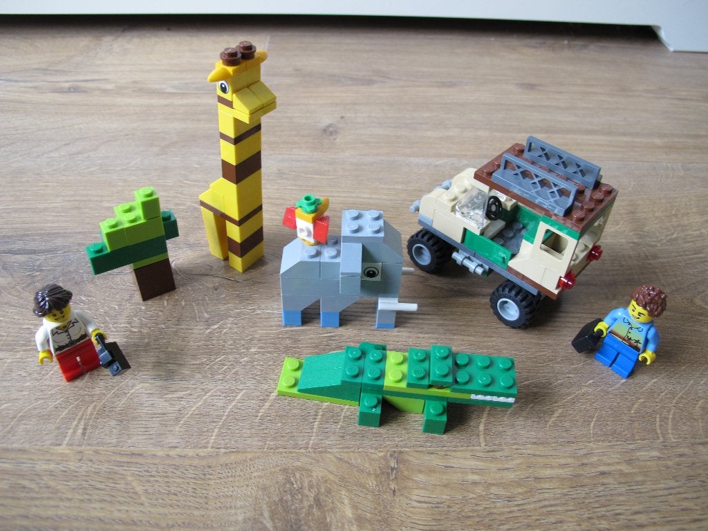 Lego 4637 Safari bouwset, Gebruikt, Lego, Ophalen of Verzenden, Inclusief instructies