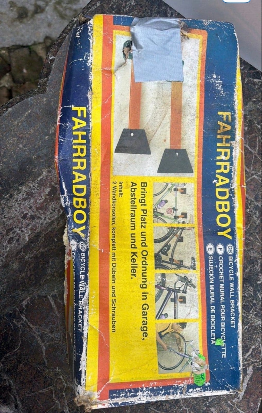 Fahrradboy fiets muurbeugel - Nieuw in doos, Ophalen of Verzenden, Nieuw