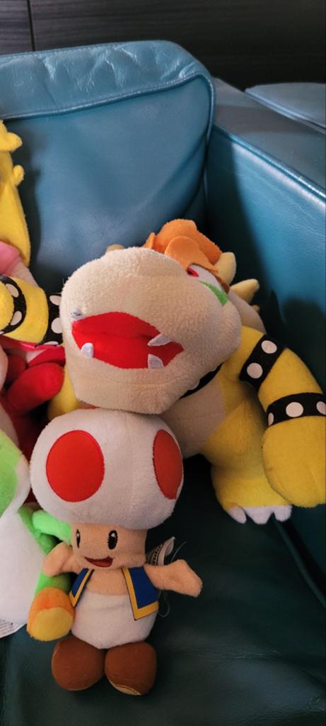 Grote collectie Super Mario knuffels, Kinderen en Baby's, Speelgoed | Knuffels en Pluche, Gebruikt, Ophalen of Verzenden, Nintendo