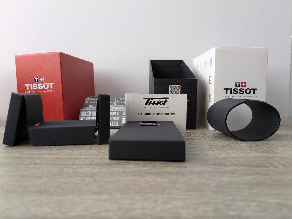 Tissot doosje(s), verpakking. Incl garantieboekje., Ophalen of Verzenden, Gebruikt