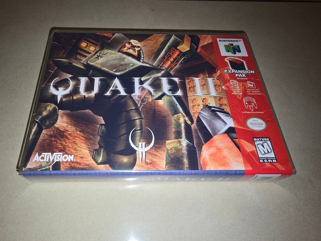 Quake II N64 Game Case, Spelcomputers en Games, Games | Nintendo 64, Shooter, Verzenden, 1 speler, Zo goed als nieuw
