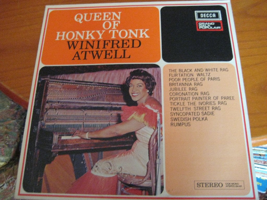 LP, Winifried Atwell: Queen of Honky Tonk, Ophalen of Verzenden, Zo goed als nieuw, LP
