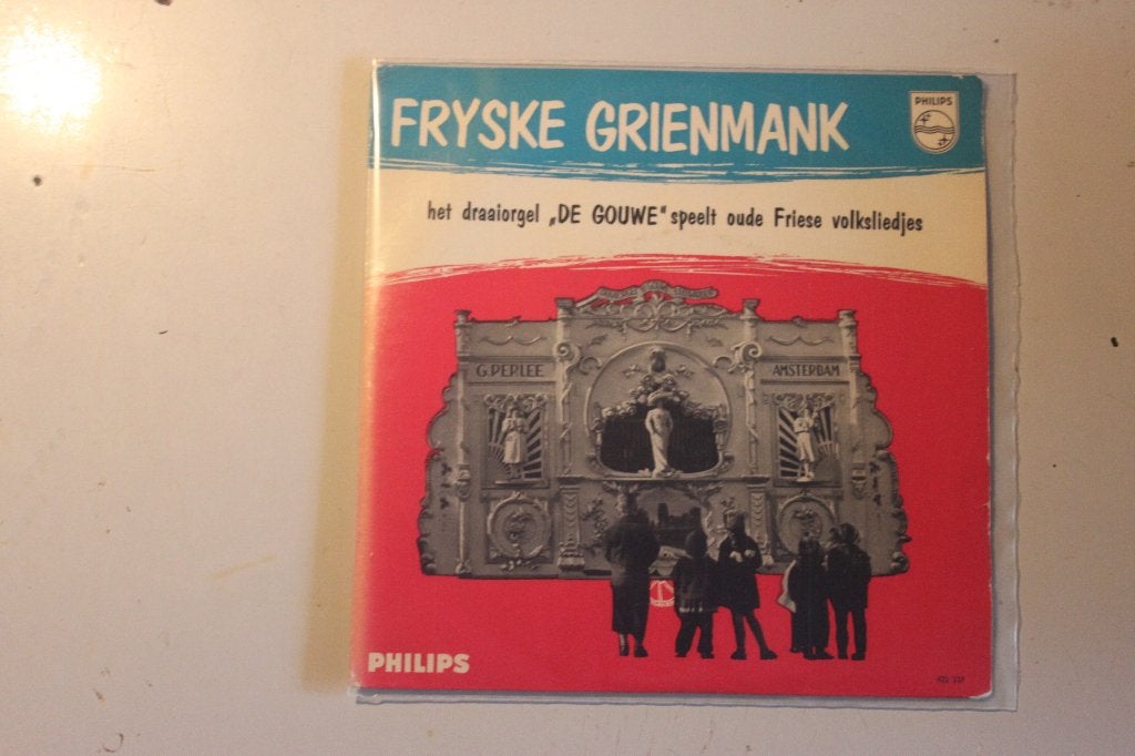 700f - draaiorgel de gouwe (leeuwarden) - fryske grienmank -, Ophalen of Verzenden, Gebruikt, Nederlandstalig