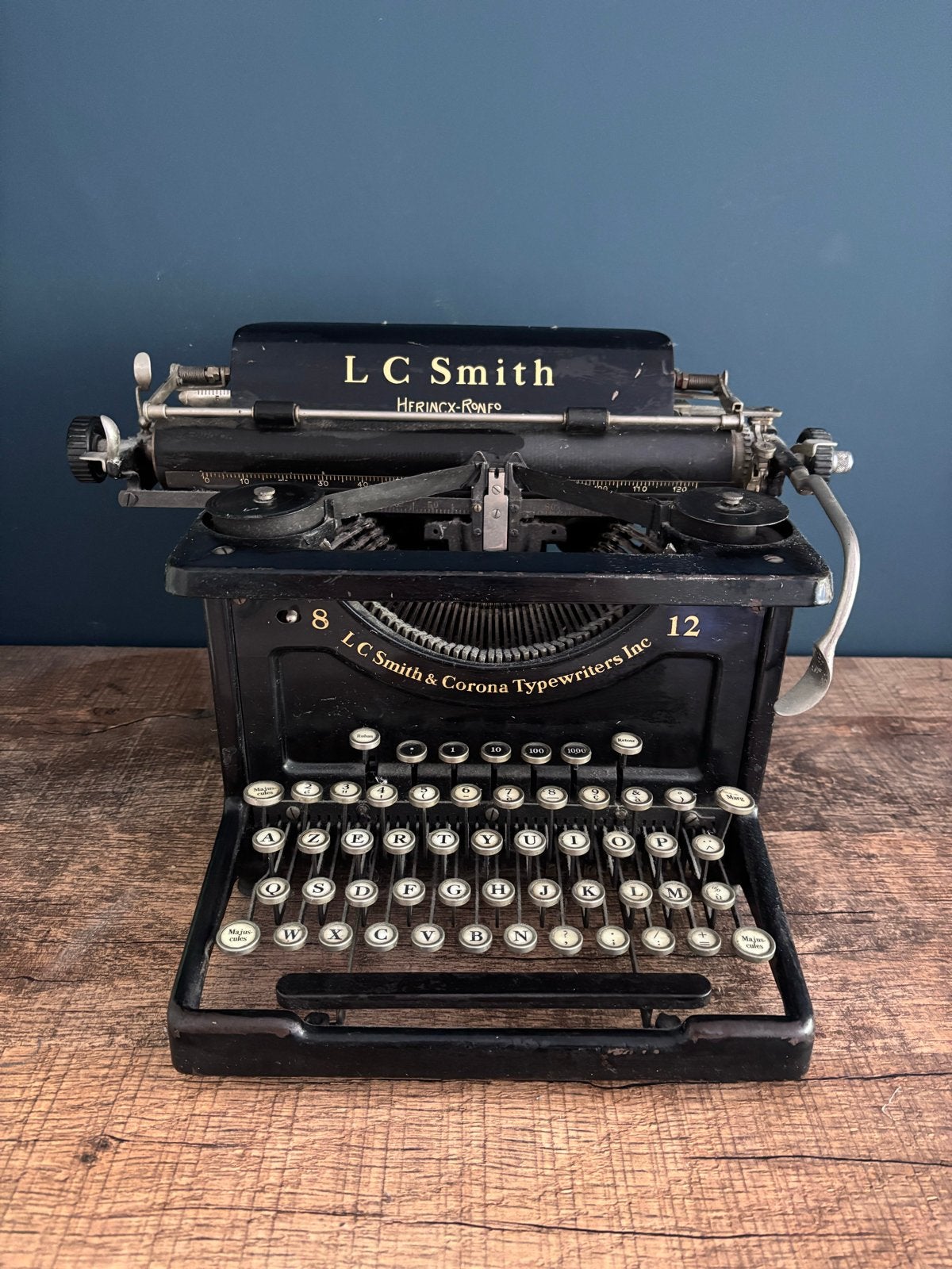 L.C. Smith & Corona typemachine, Diversen, Typemachines, Ophalen of Verzenden, Gebruikt