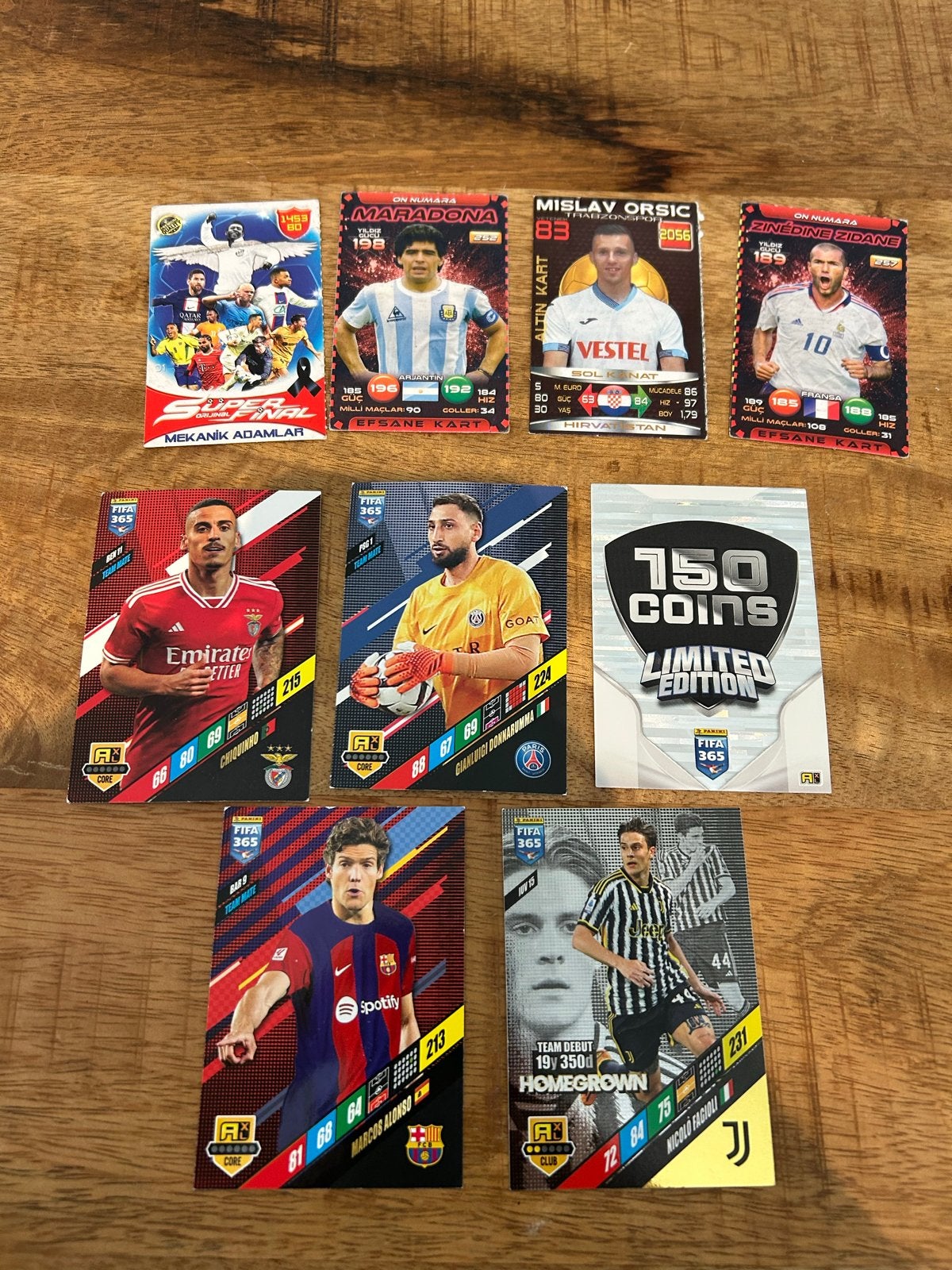 FIFA 365 Voetbal Kaartencollectie - Maradona, Zidane, Orsic, Ophalen of Verzenden, Zo goed als nieuw, Buitenlandse clubs, Spelerskaart
