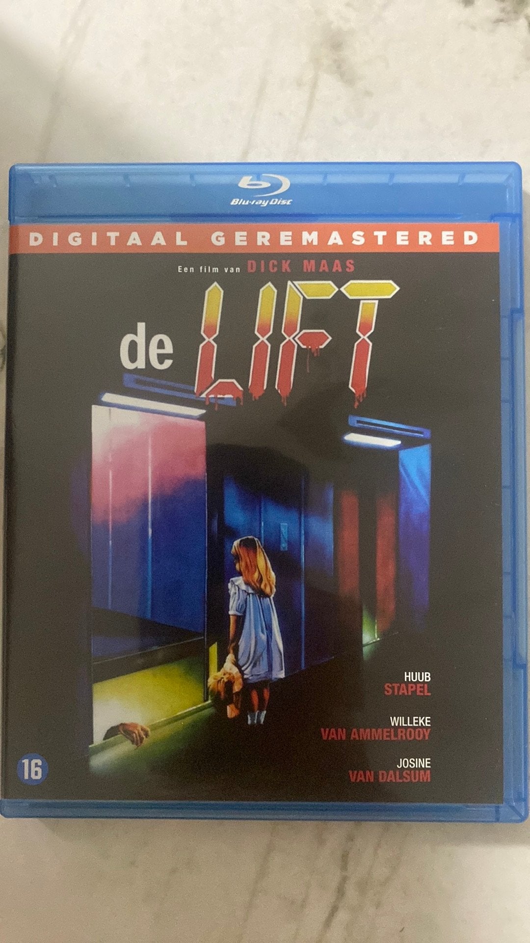 De lift blu ray NL versie, Ophalen of Verzenden, Zo goed als nieuw, Horror