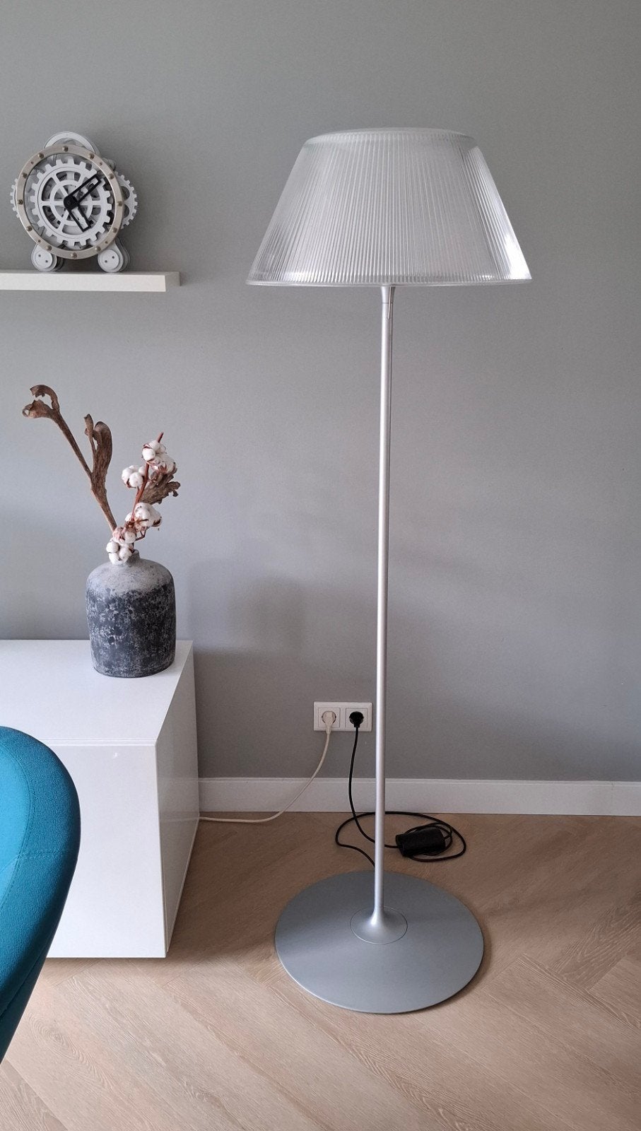 Flos Romeo Moon F design Philippe Starck, Ophalen, Modern design, E27 (groot), Zo goed als nieuw