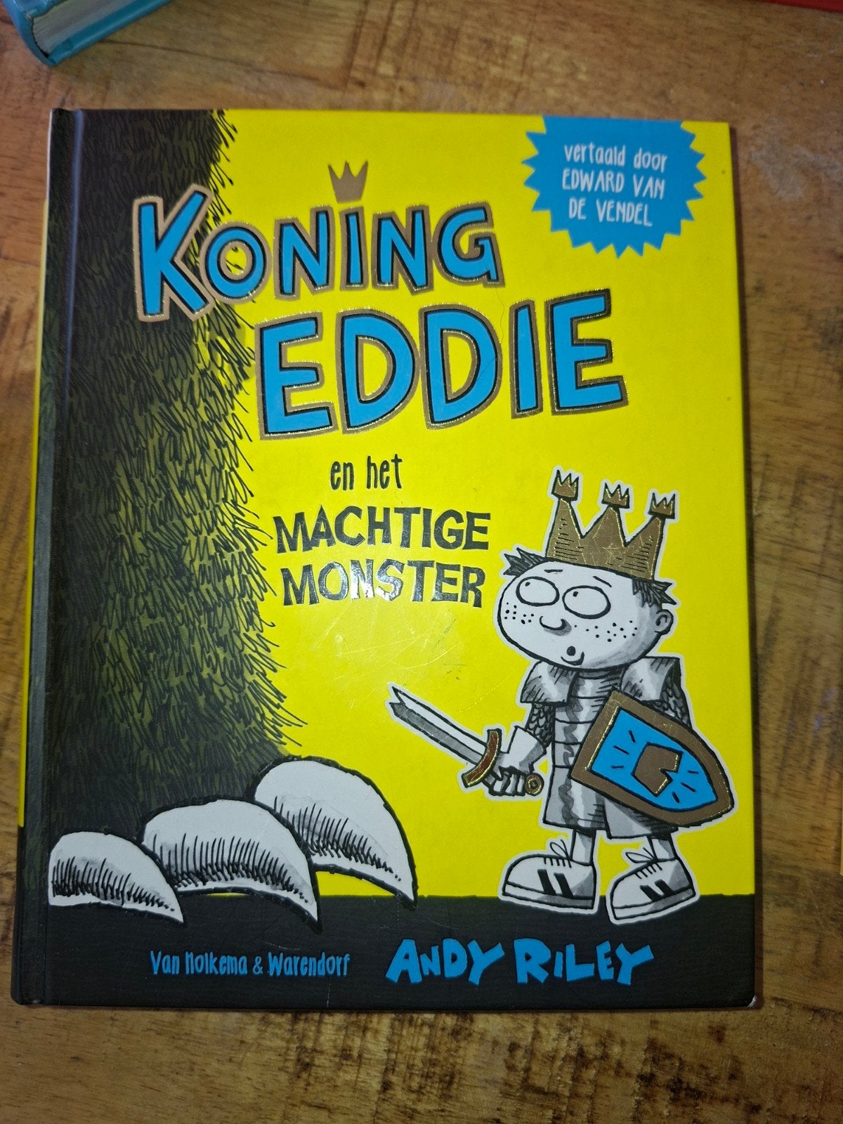 Koning Eddie en het Machtige Monster - Andy Riley, Boeken, Ophalen
