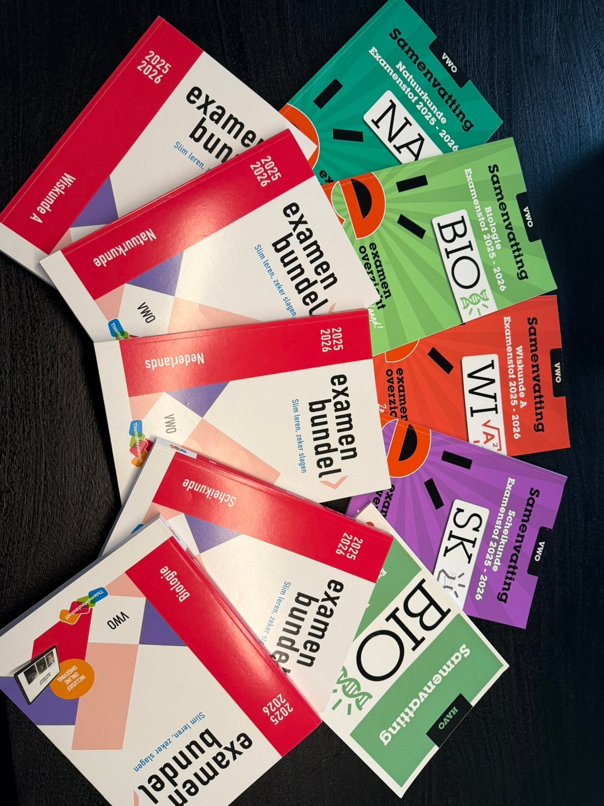 Examenboeken (samenvatting + examenbundel), Ophalen, Zo goed als nieuw