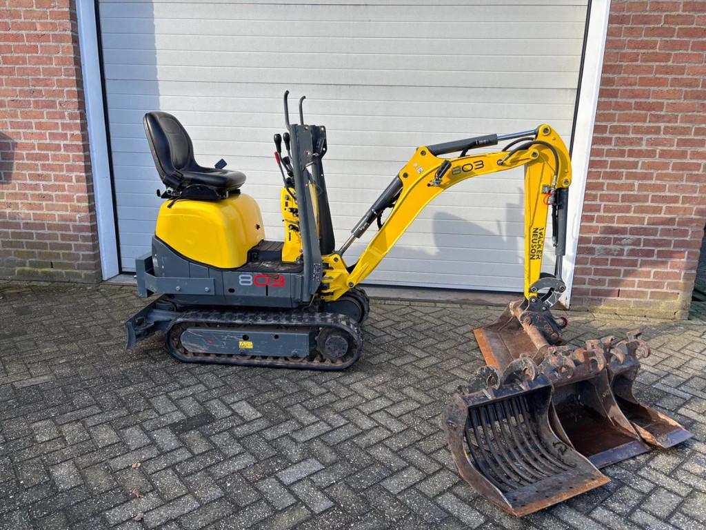 WACKER NEUSON 803 Minigraver graafmachine Nieuwstaat!, Zakelijke goederen, Graafmachine