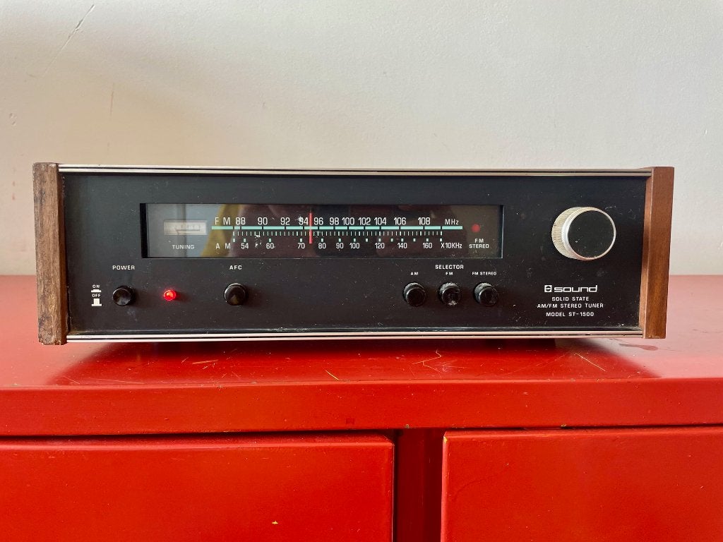 Nippon Sound ST 1500 stereo tuner, Audio, Tv en Foto, Tuners, Ophalen of Verzenden, Gebruikt, Analoog
