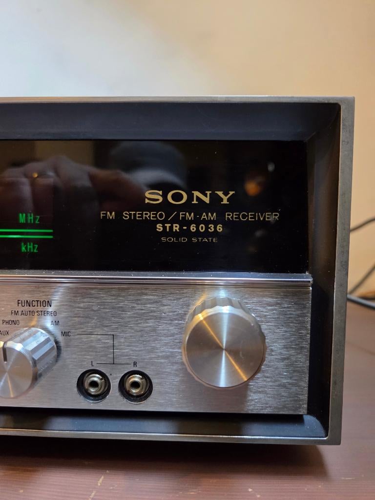 Sony STR-6036 Geserviced vintage receiver, Ophalen of Verzenden, Zo goed als nieuw, Sony, Minder dan 60 watt