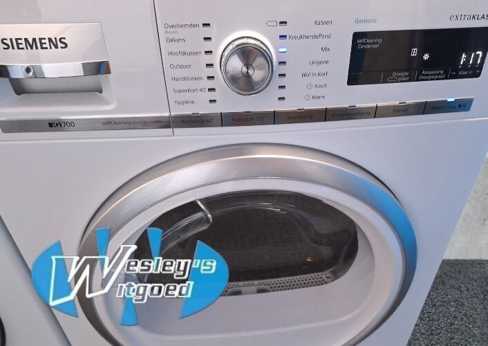 Siemens IQ700 was-droogset – 1 jaar garantie​, Wesley's Witgoed, Info@wesleyswitgoed.nl, Industrieweg 3B, 1613KT Grootebroek, Nederland