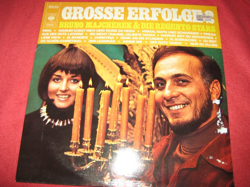 LP, Bruno Majcherek + Die Regento Stars: Grosse Erfolge 2, Ophalen of Verzenden, Zo goed als nieuw, 12 inch