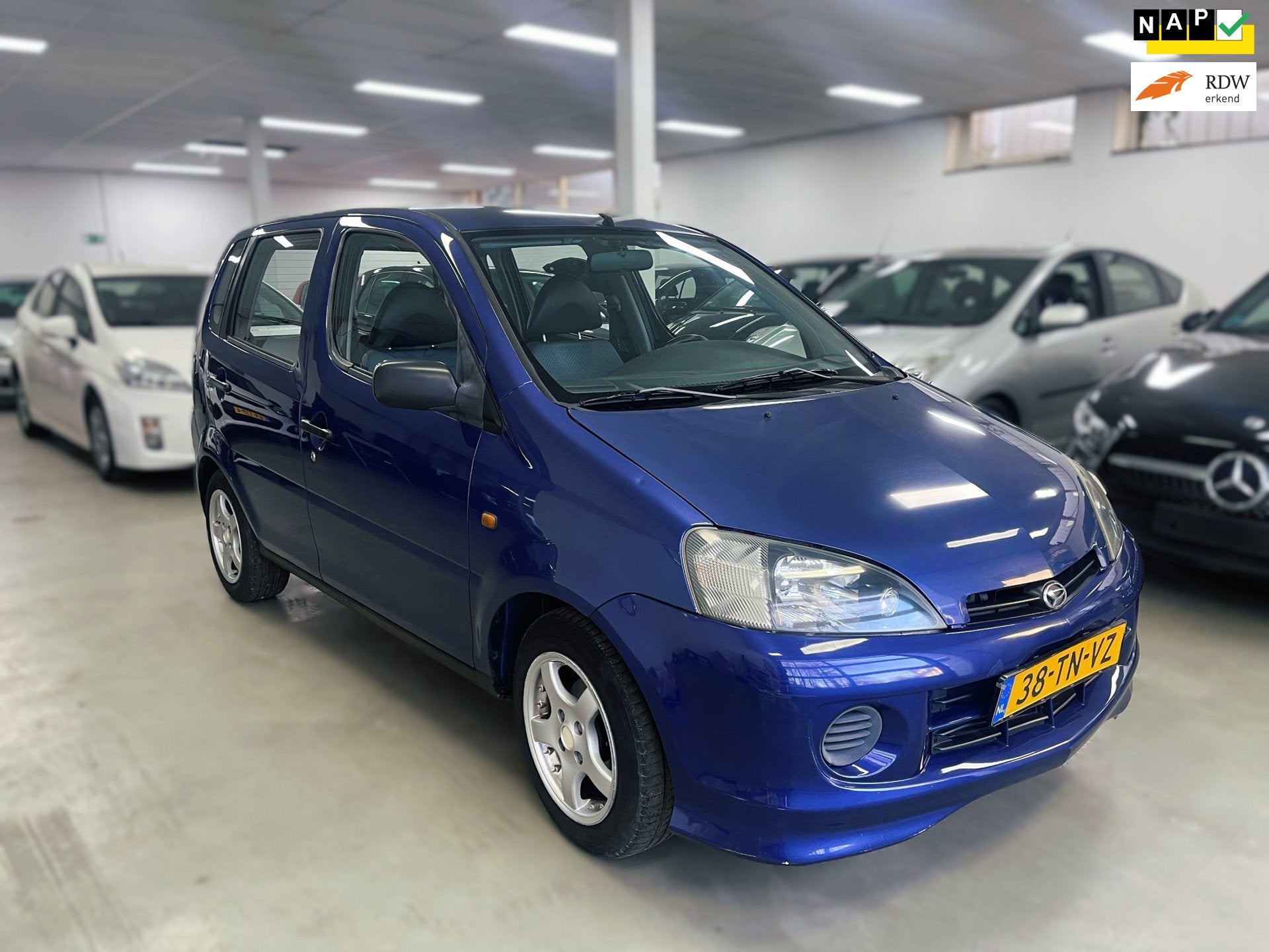 Daihatsu Young RV 1.3-16V XTi, Auto's, Daihatsu, Gebruikt, 31 €/maand, Blauw, Origineel Nederlands