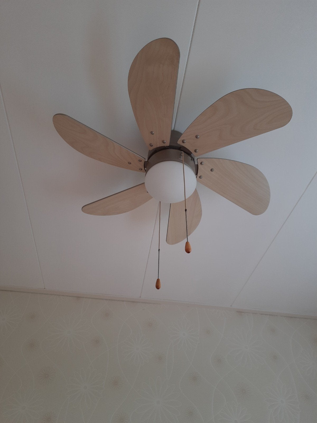 plafond ventilator met lamp, Witgoed en Apparatuur, Ophalen, Gebruikt, Plafondventilator