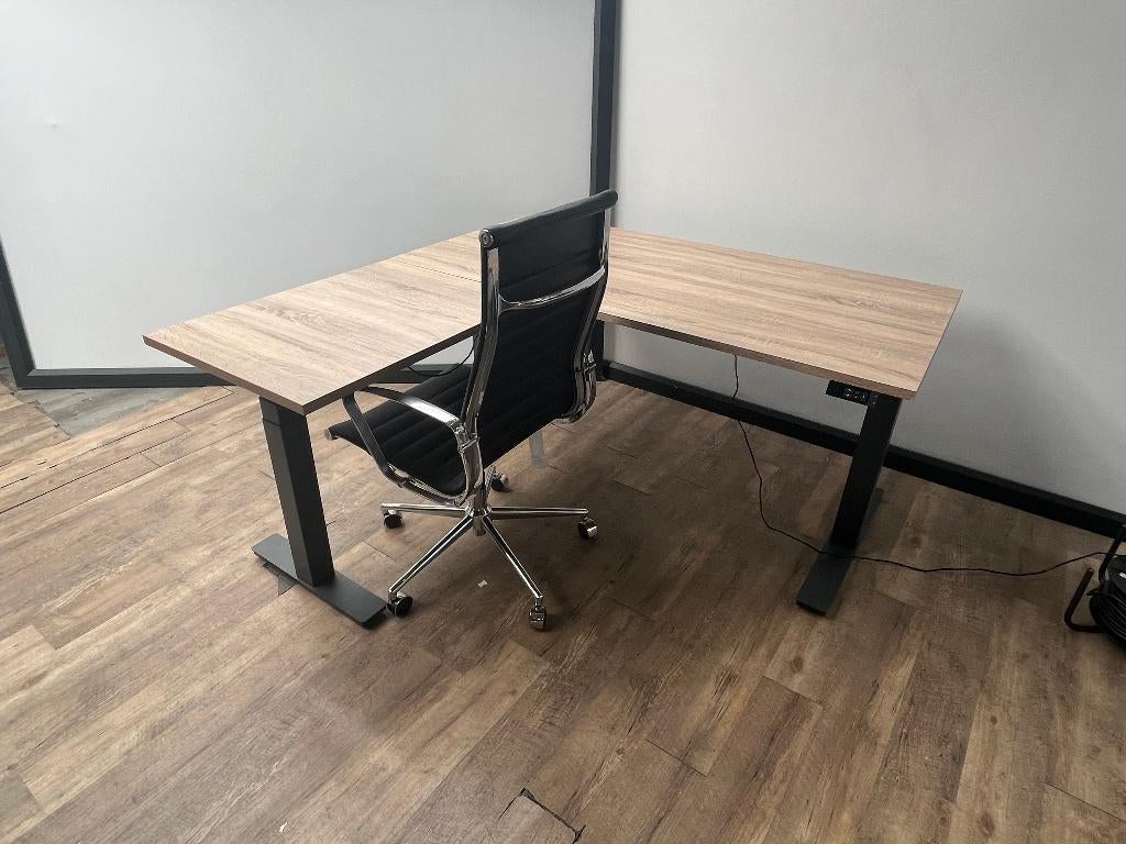 Zit sta hoekbureau (Antraciet), Ophalen of Verzenden, Nieuw