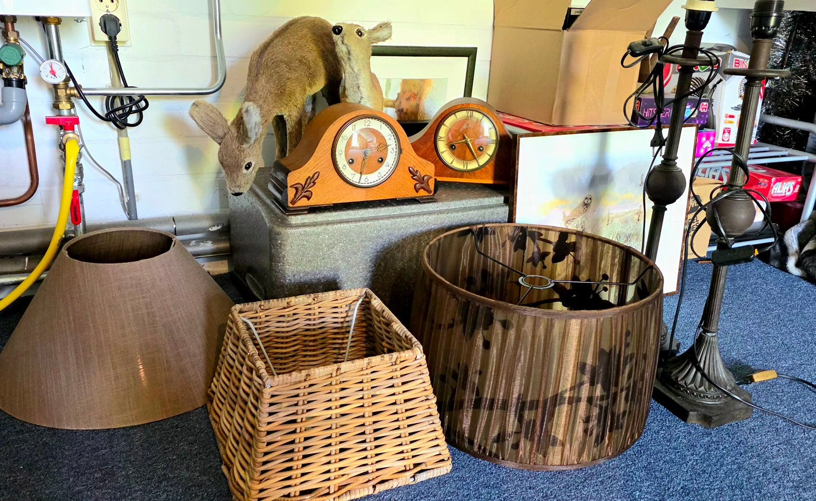 Allerlei, Huis en Inrichting, Lampen | Overige, Ophalen, Gebruikt, Vintage