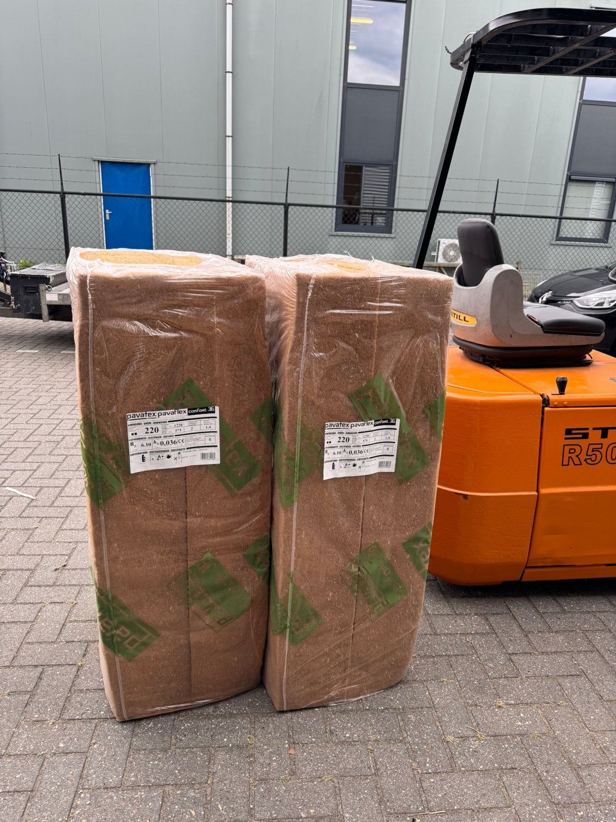 23 pakken pavatex comfort 36, 220 mm dik, Ophalen, Overige materialen, 12 cm of meer, Zo goed als nieuw