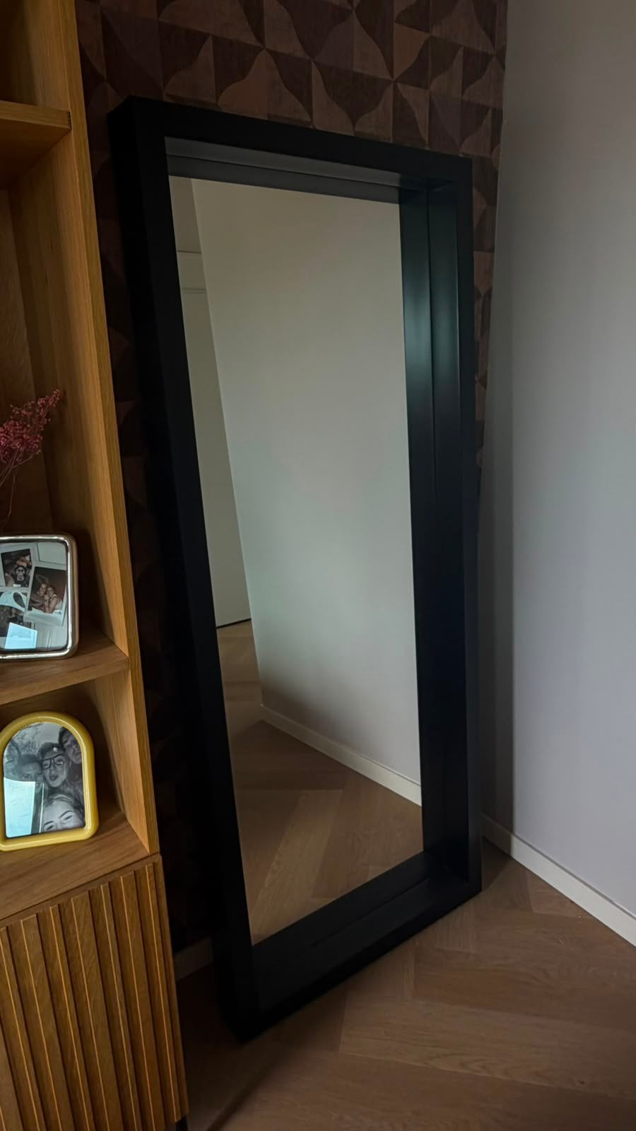 Ikea Sandtorg spiegel, Huis en Inrichting, Ophalen, Zo goed als nieuw, Rechthoekig, 150 tot 200 cm