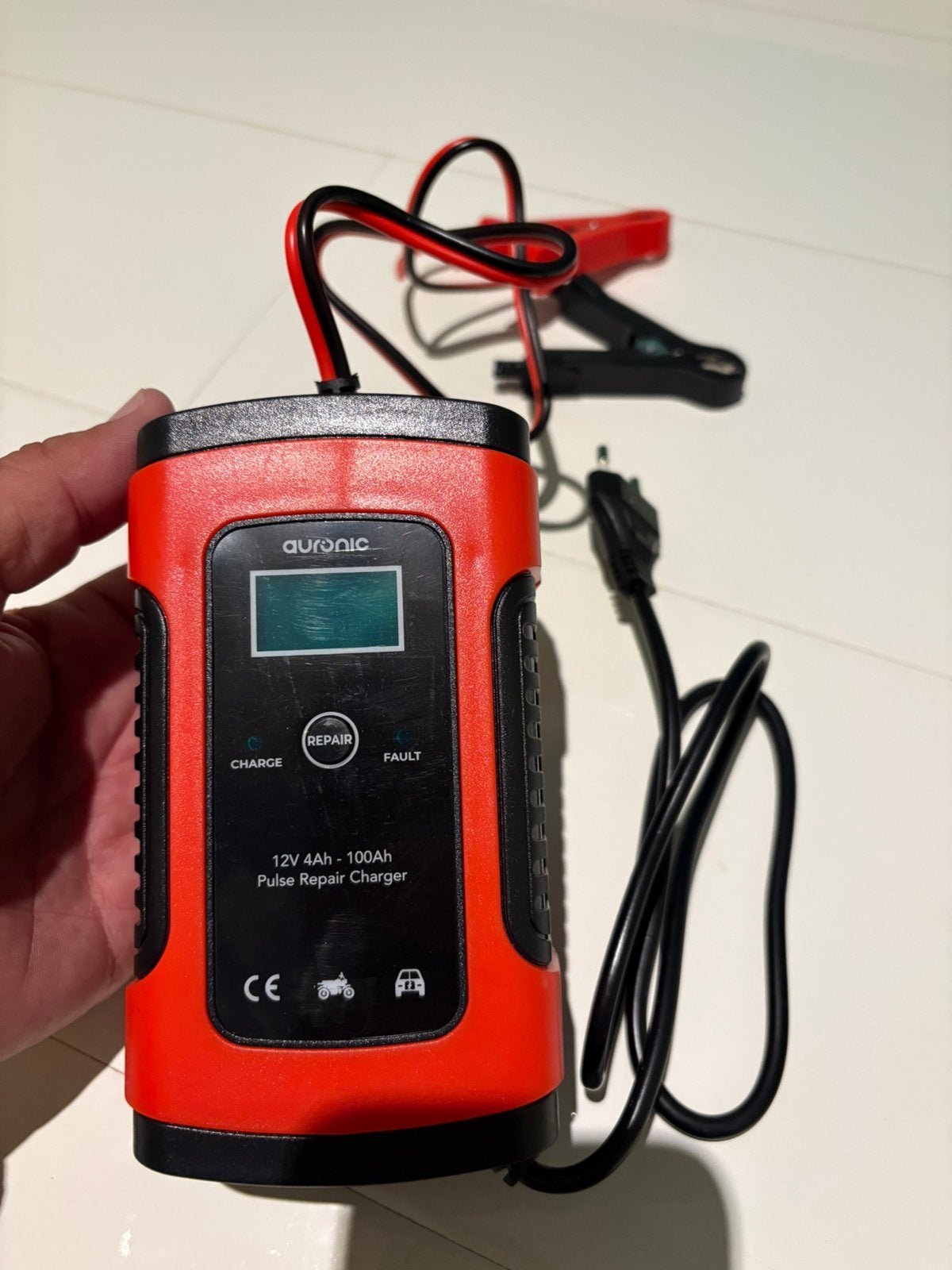 Auronics Acculader 12V 4Ah-100Ah Pulse Repair Charger, Ophalen of Verzenden, Nieuw, Universele onderdelen
